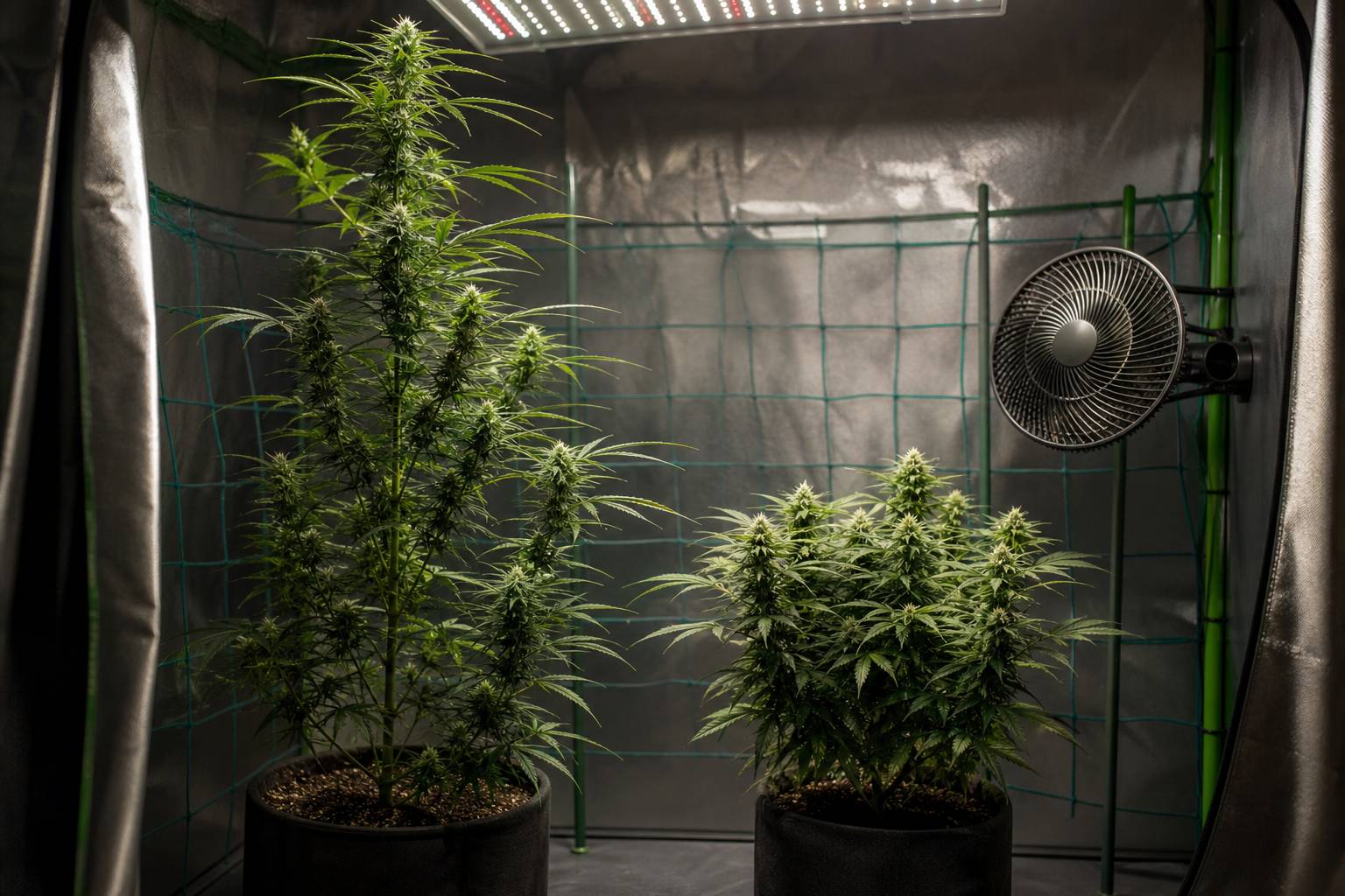 Cómo saber si una planta de marihuana crece demasiado rápido