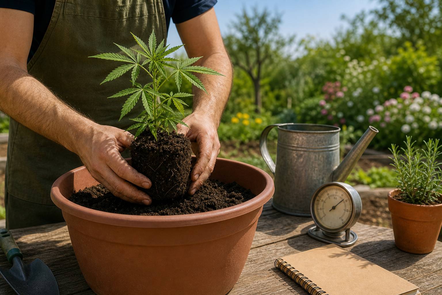 Cuándo plantar marihuana en exterior según clima, región y época del año