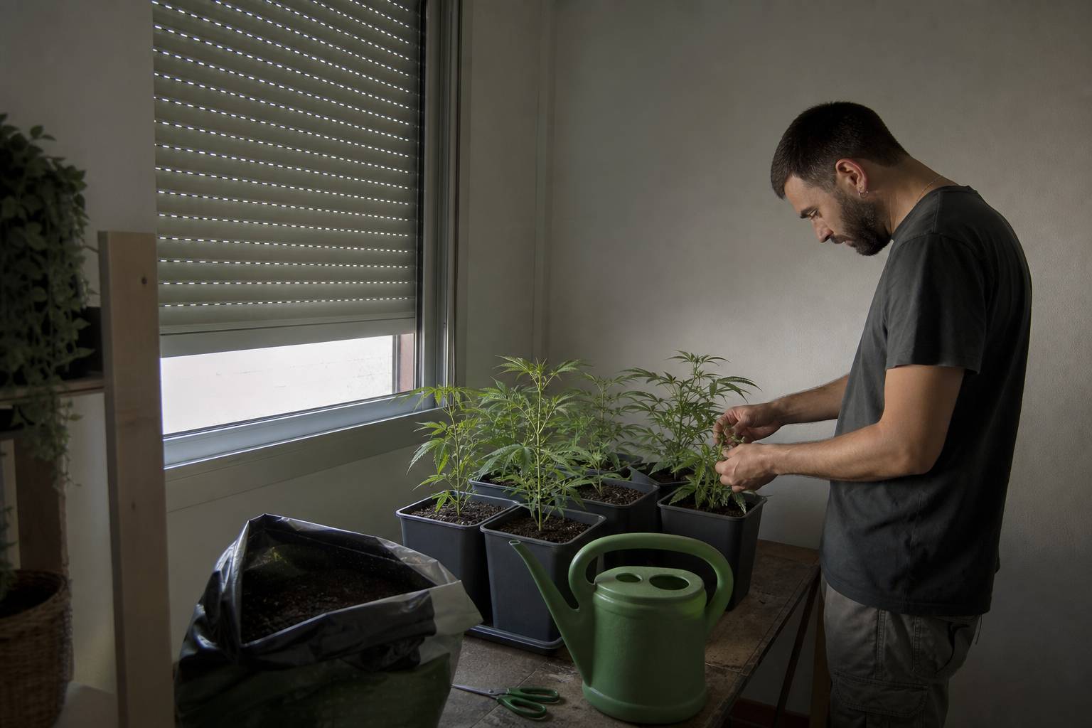Cuántas plantas de marihuana se pueden tener en casa
